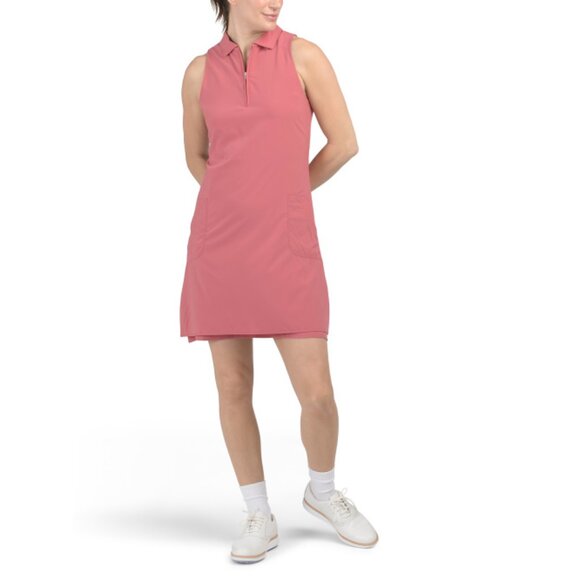 PETER MILLAR Red Carner Sleeveless Sport Mini Dress - Picture 1 of 2